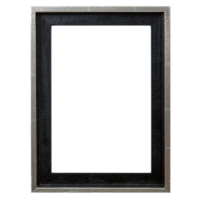 Baklijst Zwart/Zilver 20x28 cm - Vooraanzicht