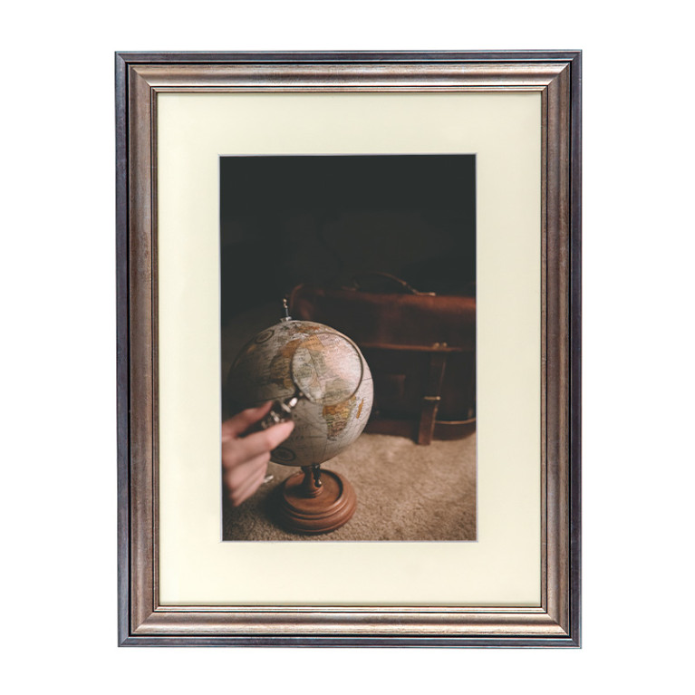 Fotolijst Nuoro Brons 70x100 cm - Art Print en Passe Partout