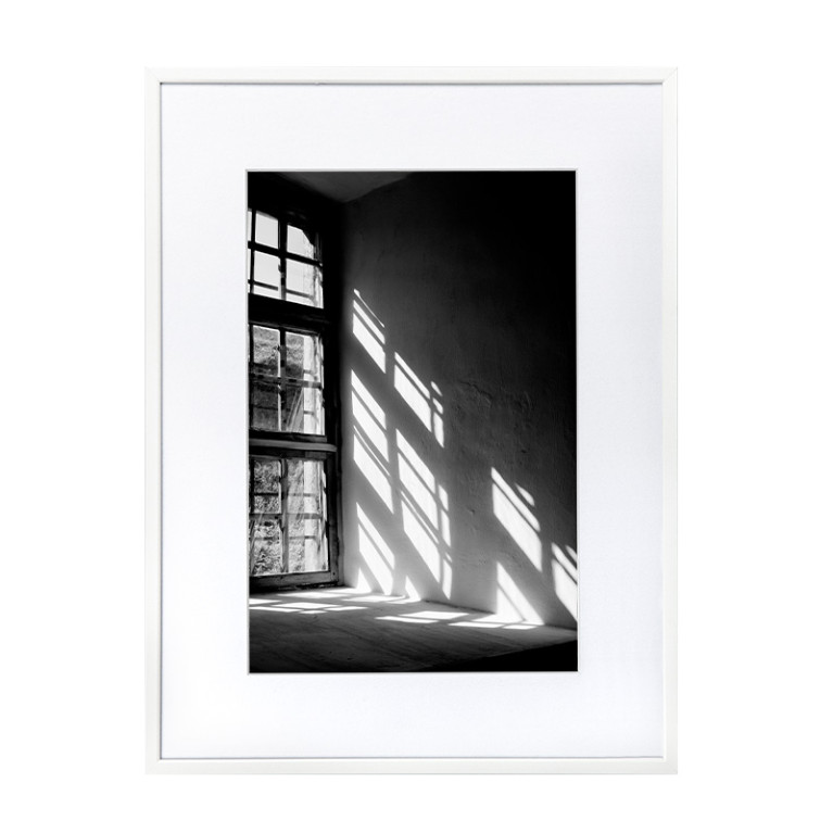 Wissellijst Wit A0 met print