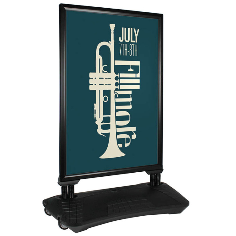 Stoepborden SwingBlack B2