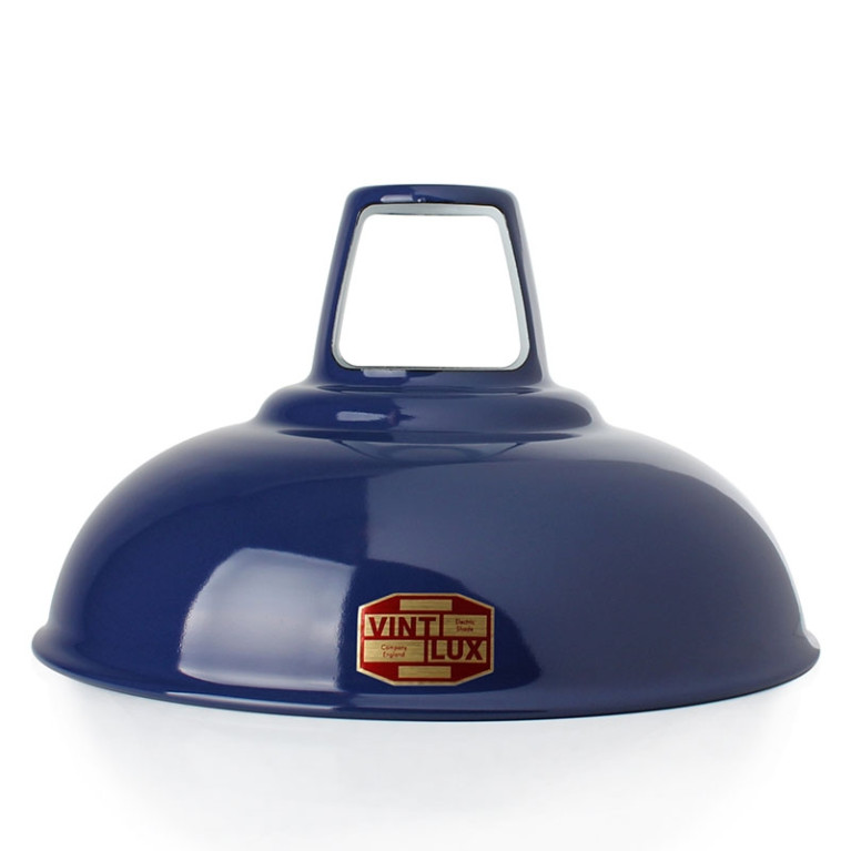 Vintlux 1933 Navy Blue - Ø 30 cm - E27 losse kap