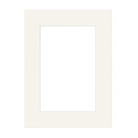 Passe Partout Gebroken Wit 20x30 cm - Uitsnede 14x19 cm - Voorkant