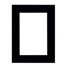 Passe Partout Zwart 20x20 cm - Voorkant