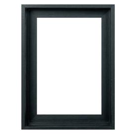 Baklijst Zwart Extra Diep 60x70 cm