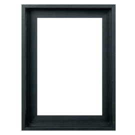 Baklijst Zwart Extra Diep 40x60 cm