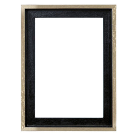 Baklijst Zwart/Goud 30x40 cm - Vooraanzicht