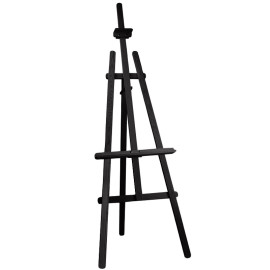 Schildersezel Vincent - Zwart 154 cm