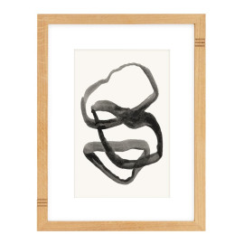 Vintlux Fotolijst Naesby Thin - Eiken Ongelakt A3 - Art Print en Passe Partout