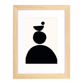 Vintlux Fotolijst Vesterby Massive - Eiken Ongelakt 80x80 cm 