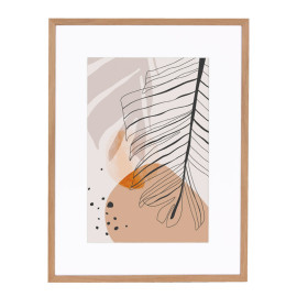 Fotolijst Karlum Eiken 45x60 cm - Art Print en Passe Partout