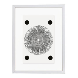 Wissellijst Hout Wit 18x24 cm - Art Print en Passe Partout