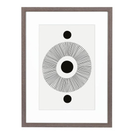 Wissellijst Vergrijsd 40x60 cm - Art Print en Passe Partout