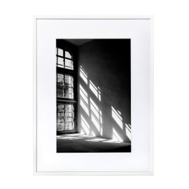 Wissellijst Wit A2 met print