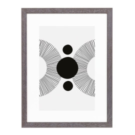 Wissellijst Vergrijsd Breed 18x24 cm - Art Print en Passe Partout