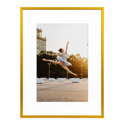 Wissellijst Goud 20x30 cm - Art Print en Passe Partout