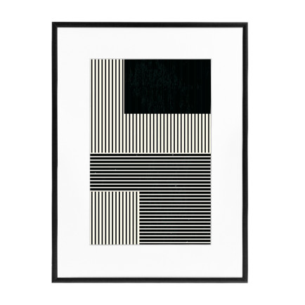 Wissellijst Aluminium Mat Zwart A2 - Art Print en Passe Partout