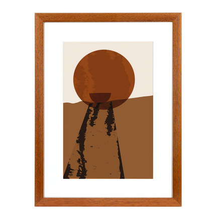 Wissellijst Beuken A2 - Art Print en Passe Partout