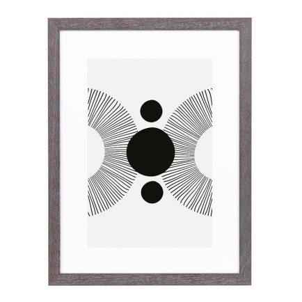 Wissellijst Vergrijsd Breed A2 - Art Print en Passe Partout