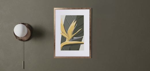 Wissellijst Hout Metallic