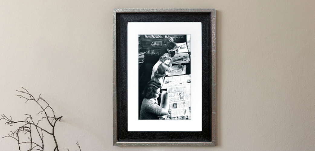Fotolijsten Venice Zwart/Zilver