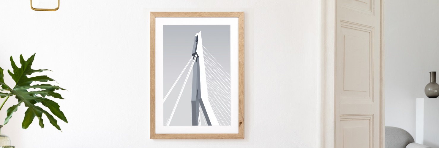 Lijst met Art Print