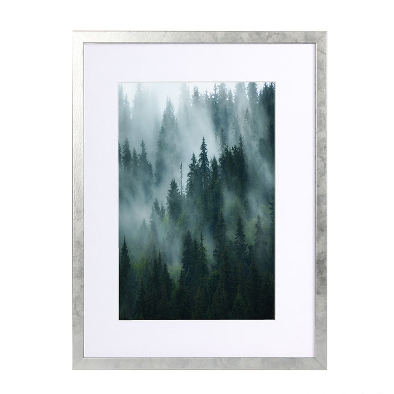 wissellijst-hout-metallic