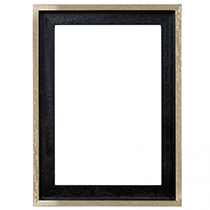 Baklijsten Zwart/Goud
