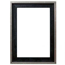 Baklijsten Zwart/Zilver