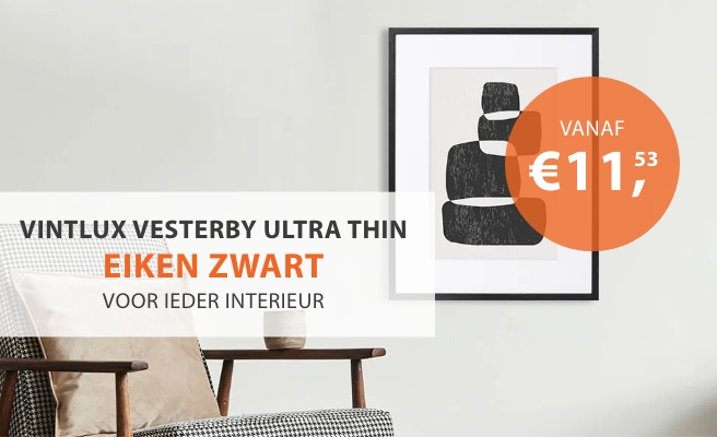 Fotolijsten Vesterby Eiken Zwart