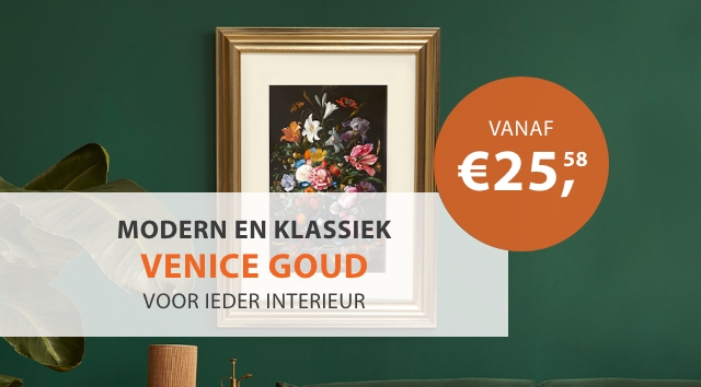 Fotolijsten Venice Goud